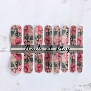 5 for $20 Nail Wraps- Hibiscus Hotel